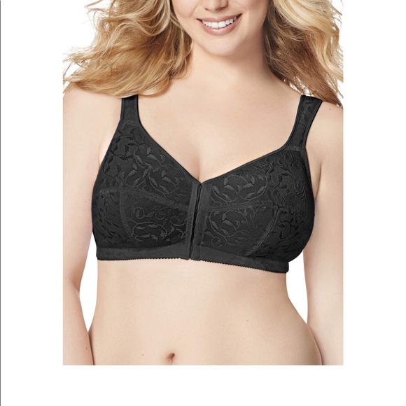 Hanes Other - EUC 4) just my size women’s front clasp bra lot